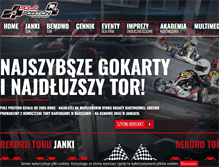 Tablet Screenshot of pole-position.pl